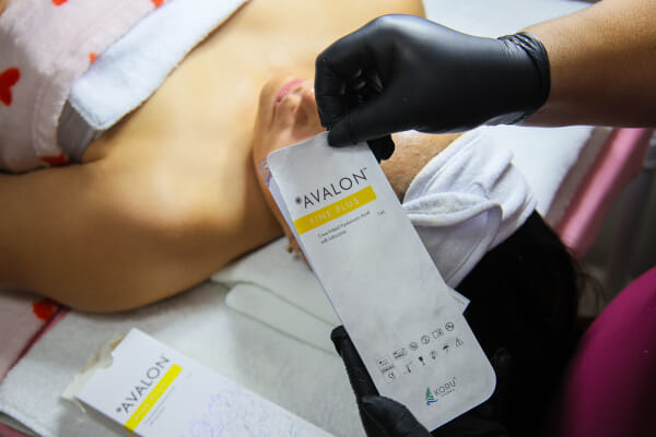 Injectable skincare product styled for a brand showcase at NOBU Escazú, a Costa Rica esthetics salon